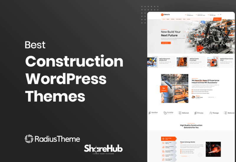Construktly Pro Theme lifetime WP Share Hub 10