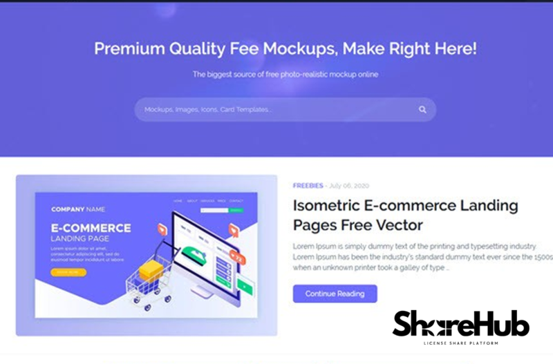 Freebify Blogger Template WP Share Hub 24