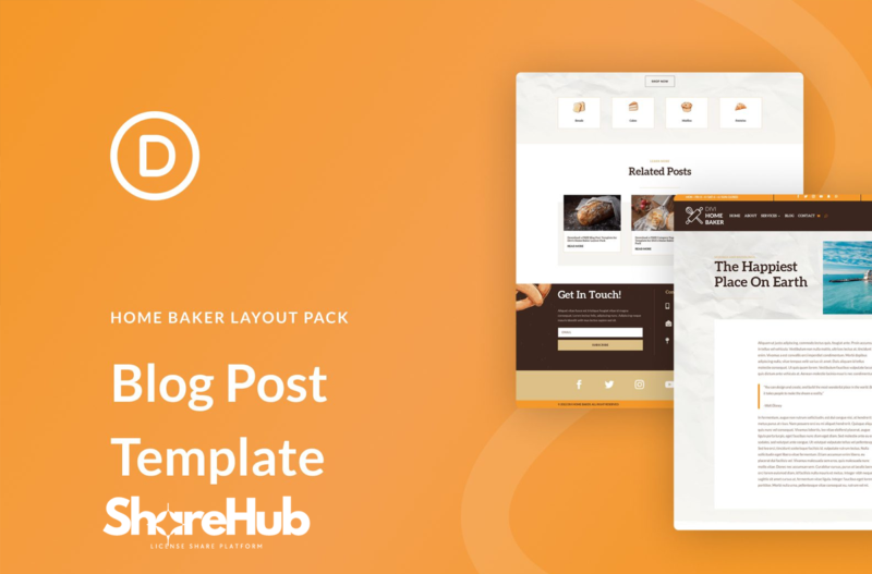 Blog Post Layouts for Gutenberg and Elementor WP Share Hub 31