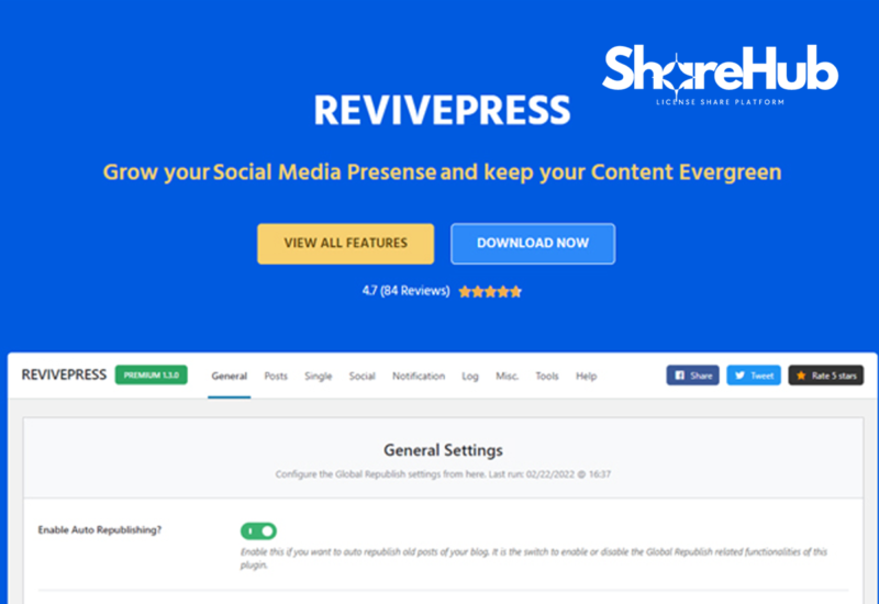 RevivePress Pro Plugin Lifetime WP Share Hub 41
