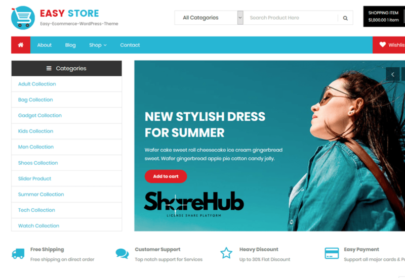 Easy Store Pro WP Share Hub 51