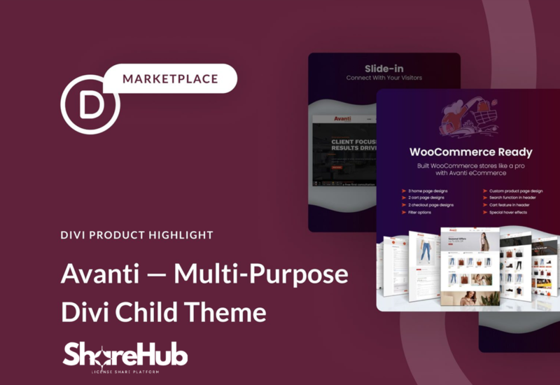 Avanti Child Theme WP Share Hub 53